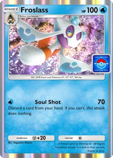 Froslass card art (Promo-B)